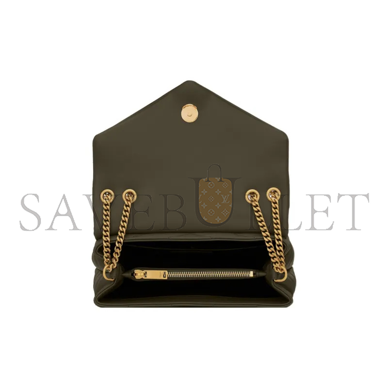 YSL LOULOU SMALL CHAIN BAG IN QUILTED LEATHER 494699DV7271229 (23*17*9cm)